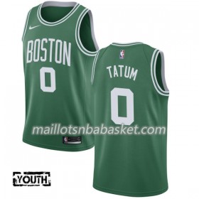 Maillot Enfant Boston Celtics Jayson Tatum 0 Nike 2017-18 Vert Swingman